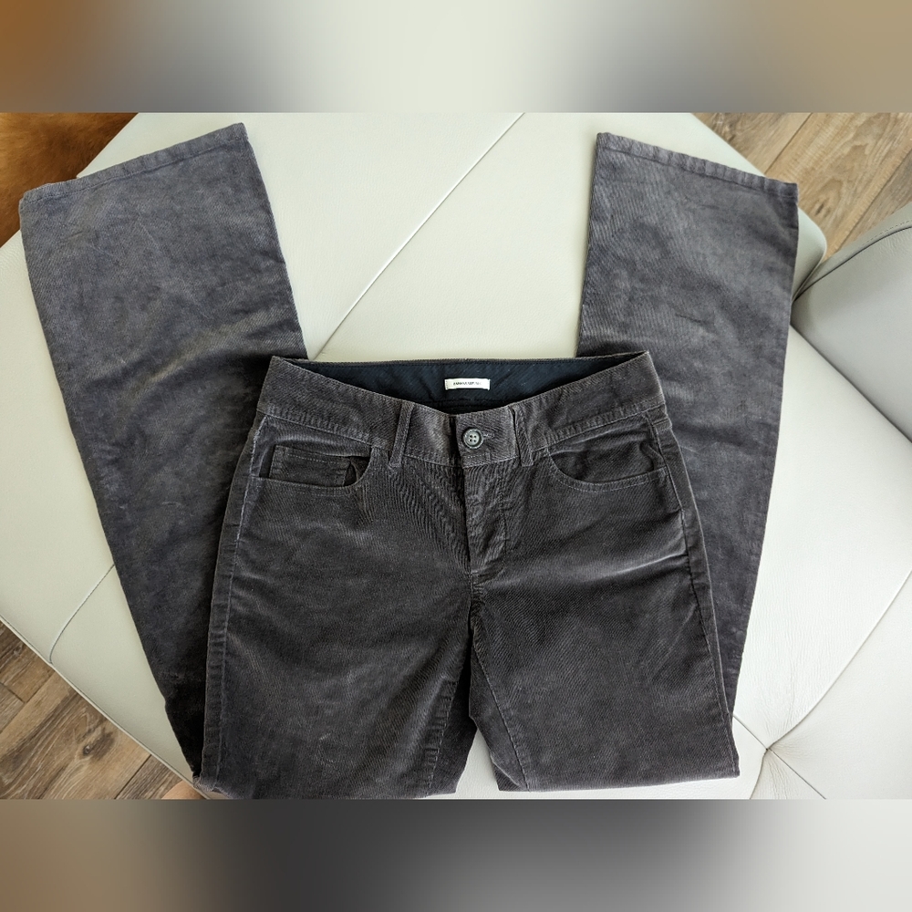 Banana Republic Black Flare Corduroy Pants